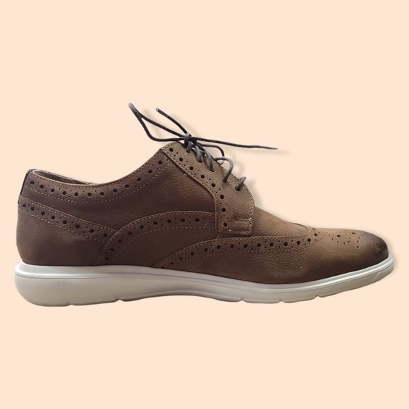 NWT Florsheim Men\'s Brown Leather Oxford Sneakers Size 9.5 main image 14